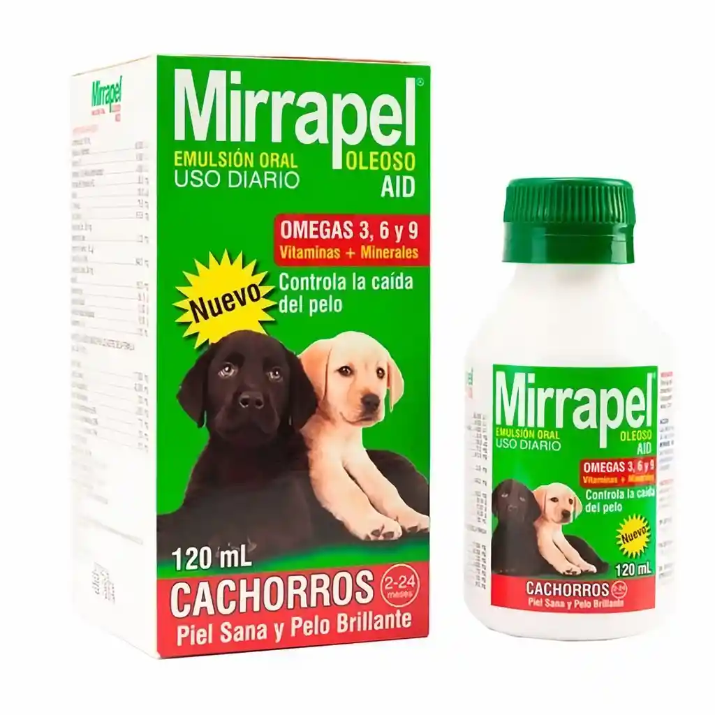 Mirrapel Suplemento Cachorros 120 mL