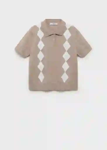 Jersey Bimbu Topo Talla L Mujer Mango