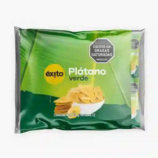 Platano Verde X 12 Und Exito Marca Propia