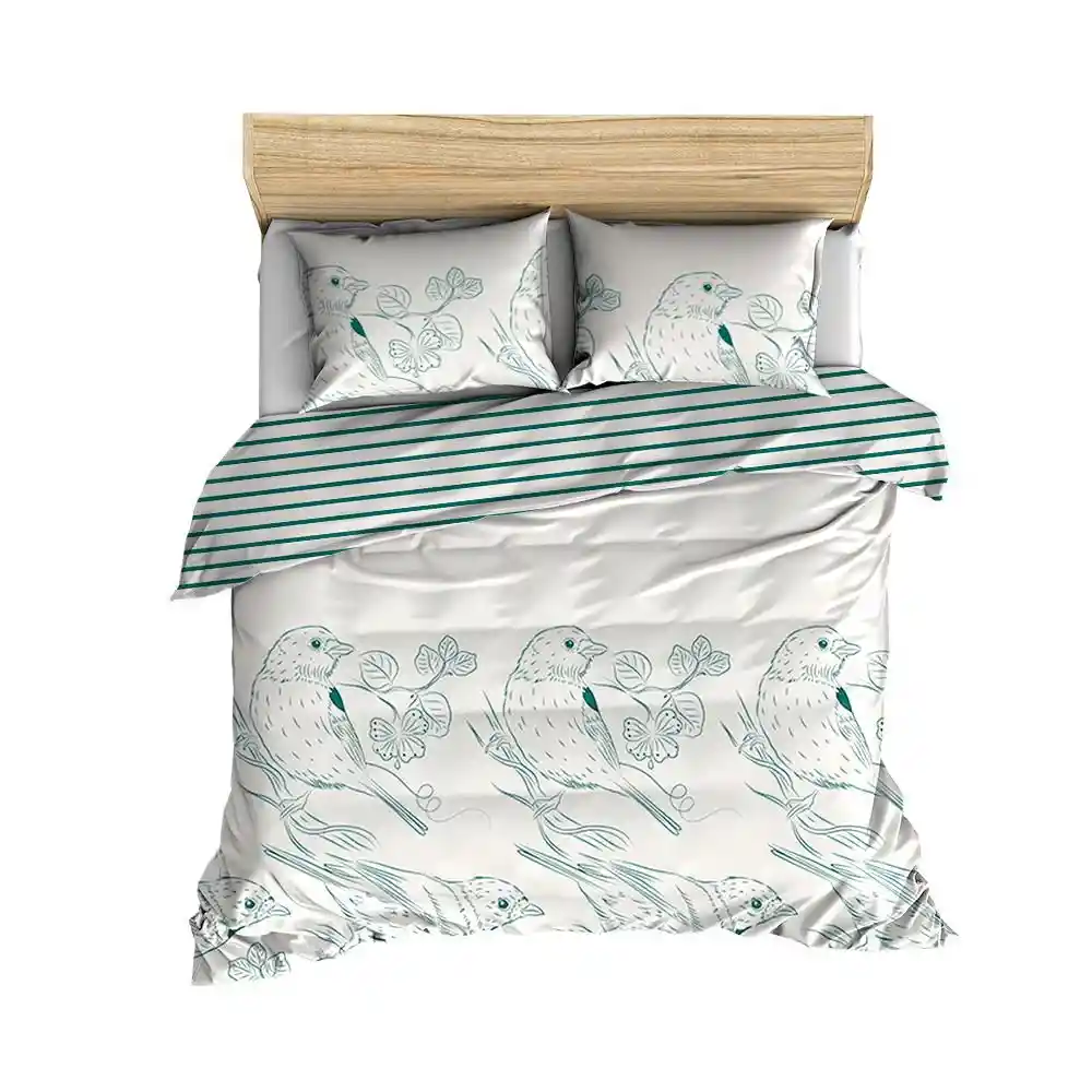 Edredon Tangara Doble Estampado