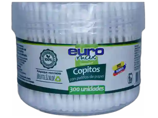 Copitos Euromax Palillo de Papel*300und