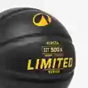 Tarmak Balón de Baloncesto Negro/Dorado Talla 7 BT500