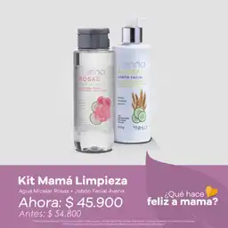 Combo Agua Rosas + Jabón Herbal