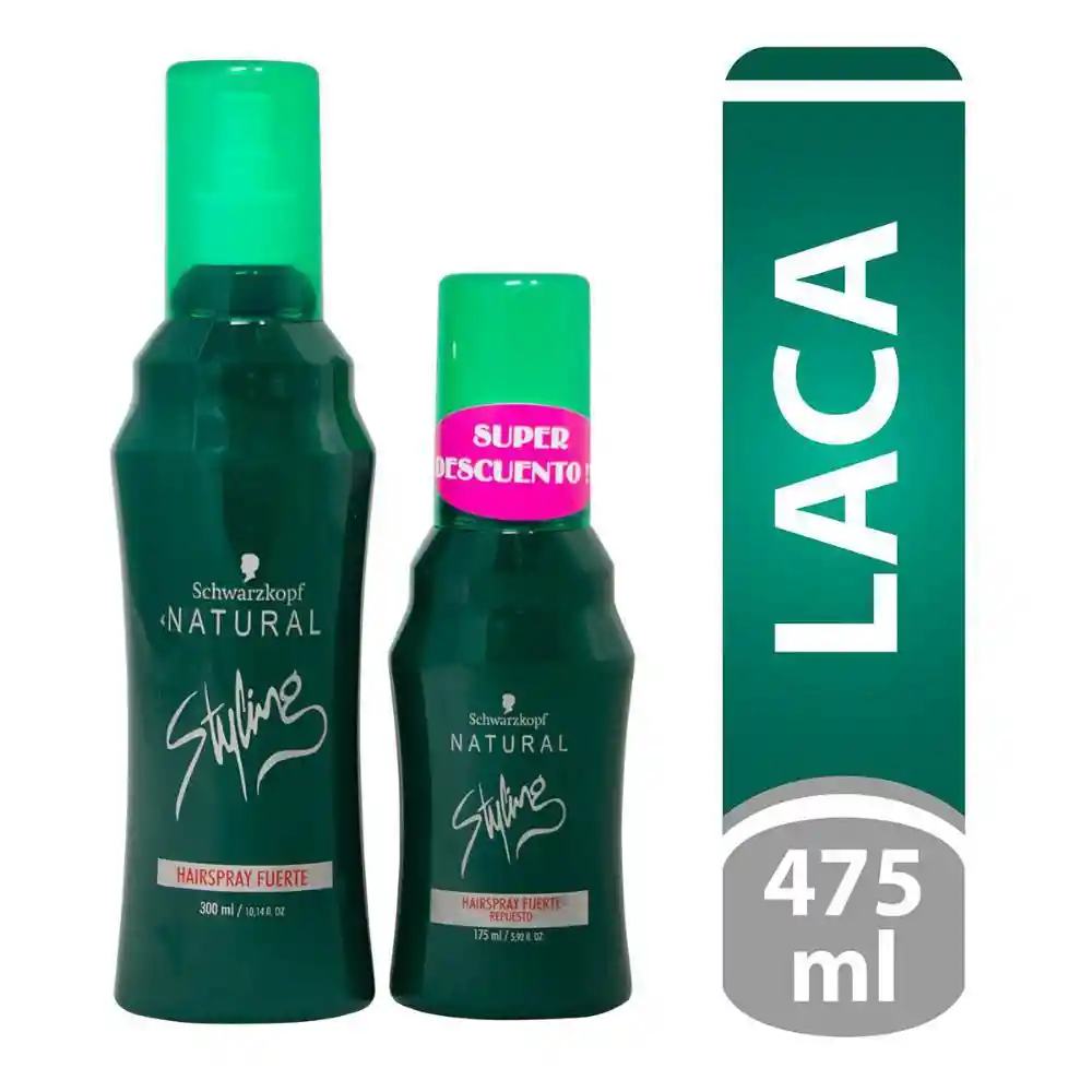 Styling Laca Hairspray Normal + Repuesto