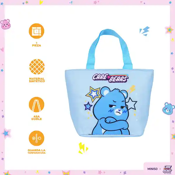 Lonchera Colección Care Bears Azul Miniso