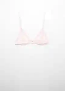 Sujetador Plie Rosa Palo Talla M Mujer Mango