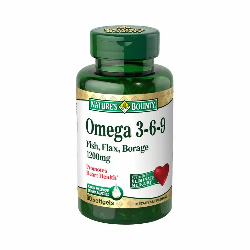 Nature World Omega 3 60 Cápsulas