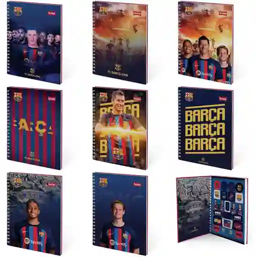 Cuaderno Espiral Grande Cuadriculado 80 Hojas Argollado Tapa Dura Scribe
