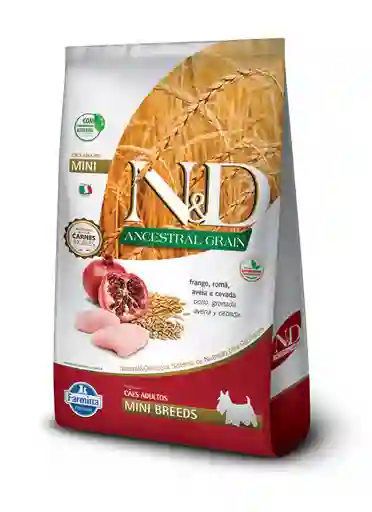 Ancestral Grain Comida Seca Perros Pollo Adulto Mini 