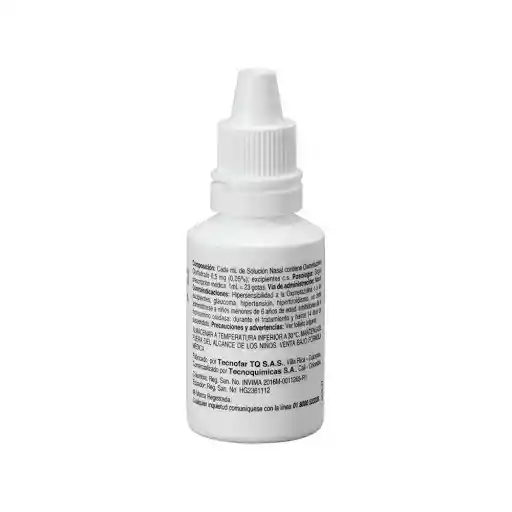 Mk Solución Nasal Oximetazolina Hci (0.05 %) 15 mL