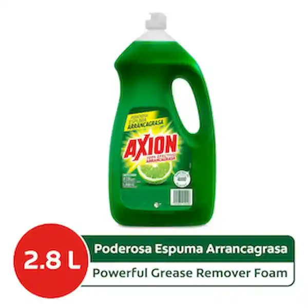 Axion Lavaplatos Liquido Limón 2.8 L