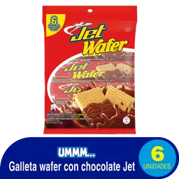 Jet Galleta Wafer con Chocolate