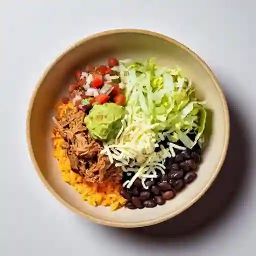 Bowl De Cerdo Desmechado