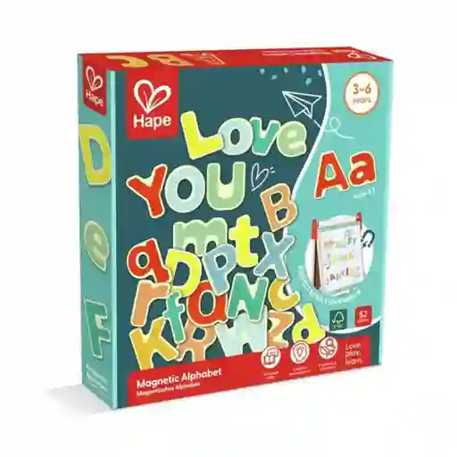 Hape Alfabeto Magnético