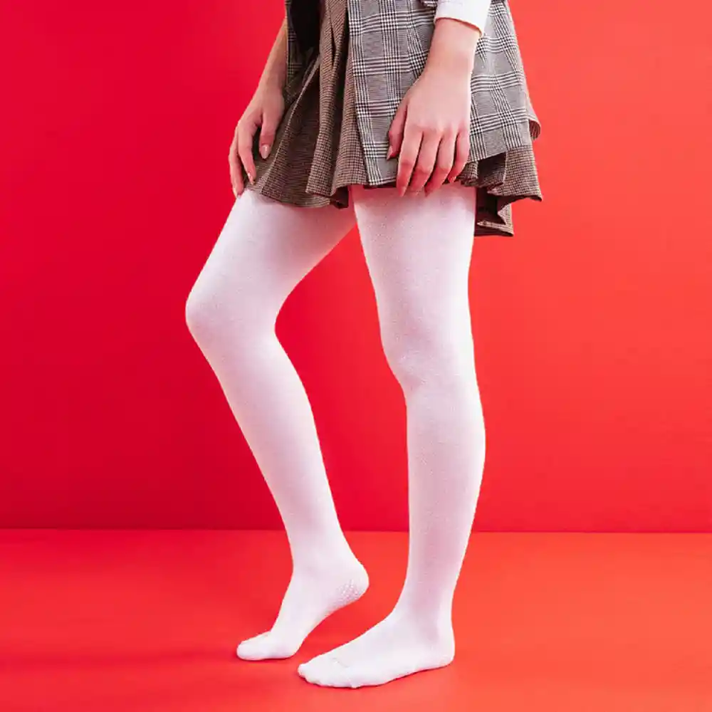 Medias Pantalón Colegial Femenino Mallitas Jr Galax