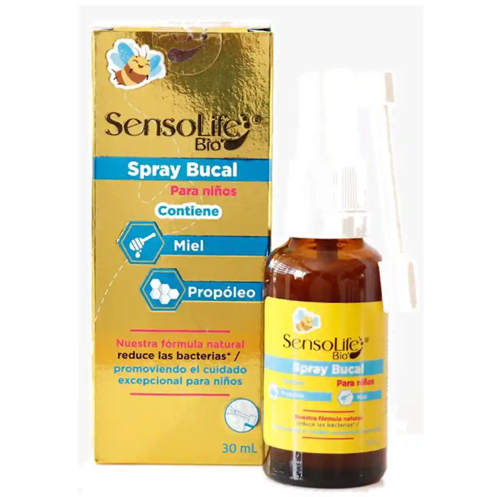 Sparay Bucal Sensolife Bio Ninos