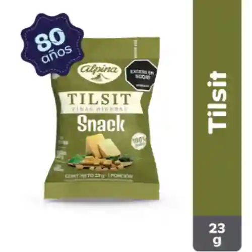 Snack Queso Tilsit Finas Hierbas Des 23g