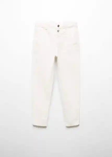 Jean Belen Blanco Talla 10 Niñas Mango