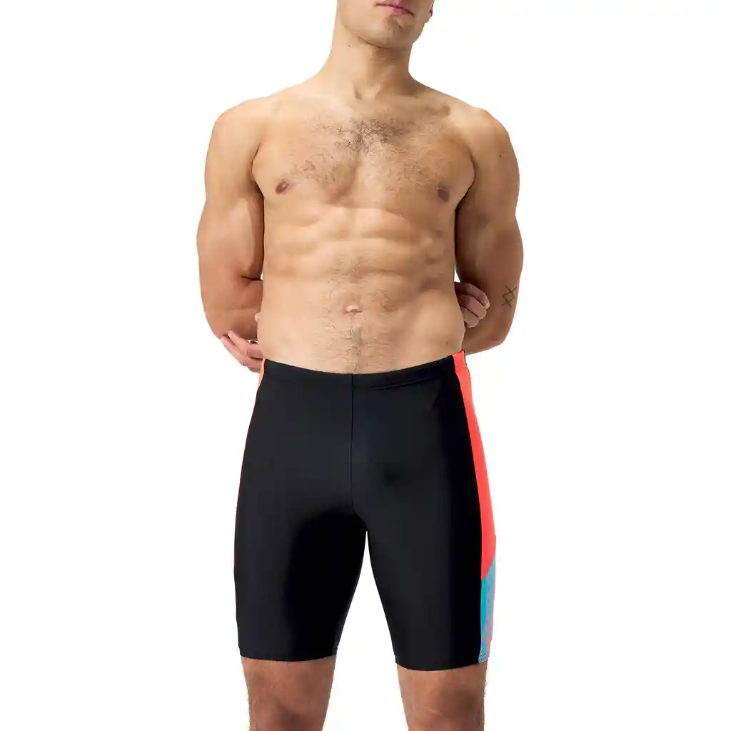 Pantaloneta de Baño Jammer Dive Hombre Negro-32