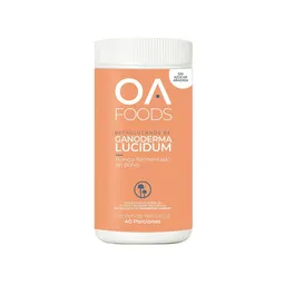 Ganoderma Lucidum Oa Foods Polvo Frasco