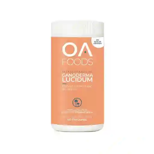 Ganoderma Lucidum Oa Foods Polvo Frasco