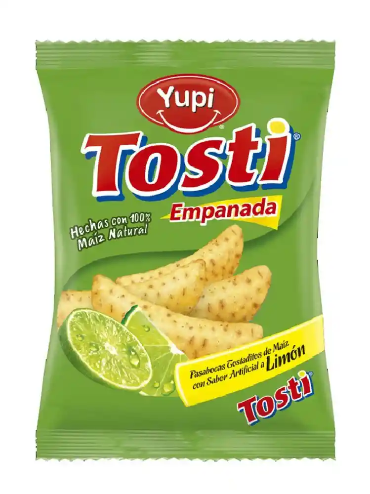 Tosti Snack Empanada Sabor a Limón
