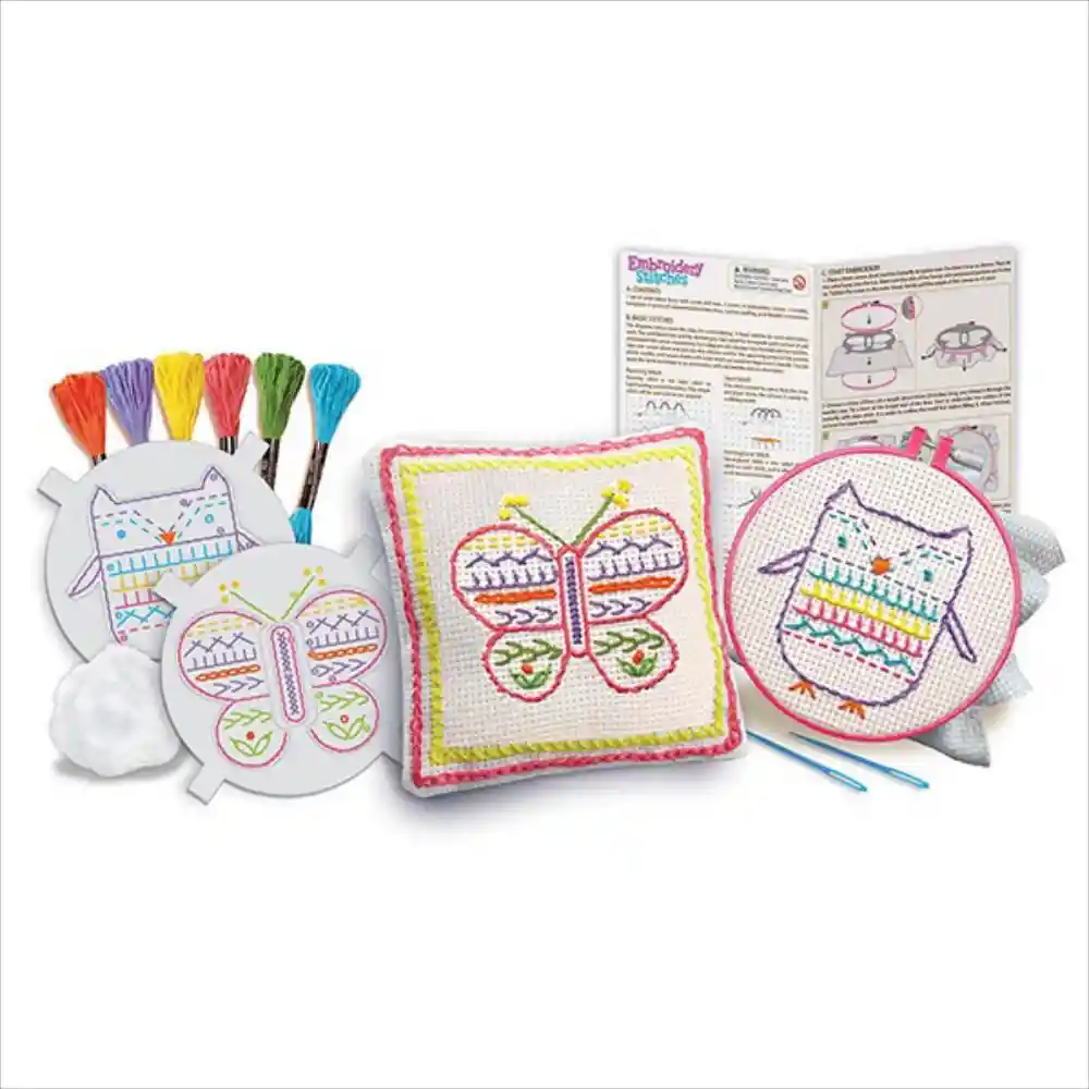 4M Embroidery Stitches Kit Puntadas de Bordado