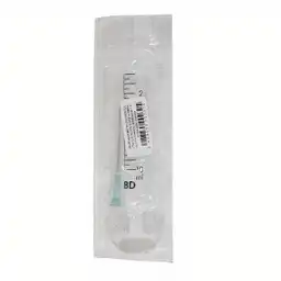 Bd Ultra-Fine Jeringa Discardit con Aguja
