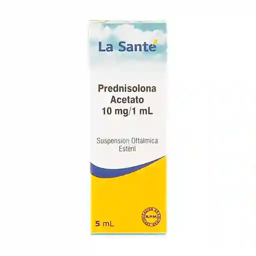 La Santé Prednisolona Acetato Solución Oftálmica (10 mg)