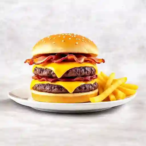 Combo Hamburguesa Americana