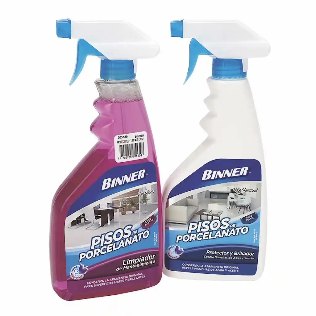 Binner Protector y Brillador + Binner Limpiador de Mantenimiento