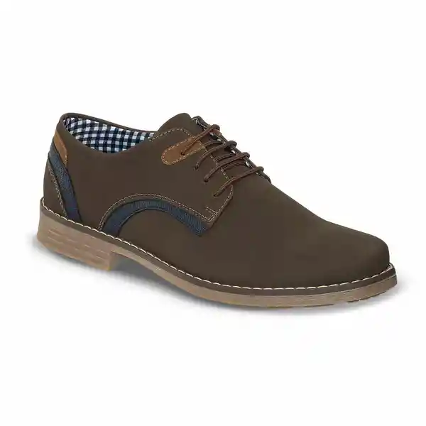 Croydon Zapatos Aris Para Hombre Café Talla 41