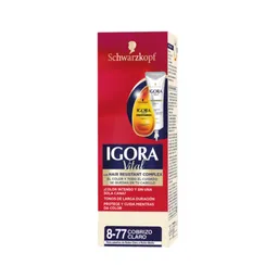 Tinte Igora Vital 8-77 Cobrizo Claro TUBO