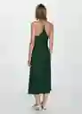 Vestido Gracie Verde Talla L Mujer Mango