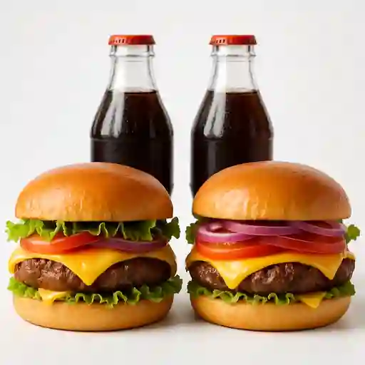 Combo 2 Hamburguesas