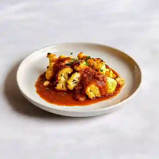 Coliflor chorriado