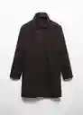 Abrigo Station Marrón Talla XXL Hombre Mango