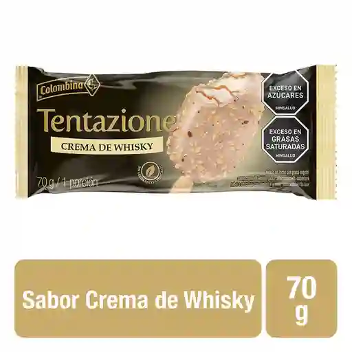 Tentazione Paleta de Helado Sabor a Crema de Whisky