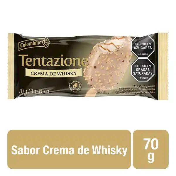 Tentazione Paleta de Helado Sabor a Crema de Whisky