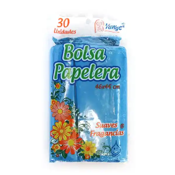 Plásticos Arango Bolsa Papelera Azul Aroma