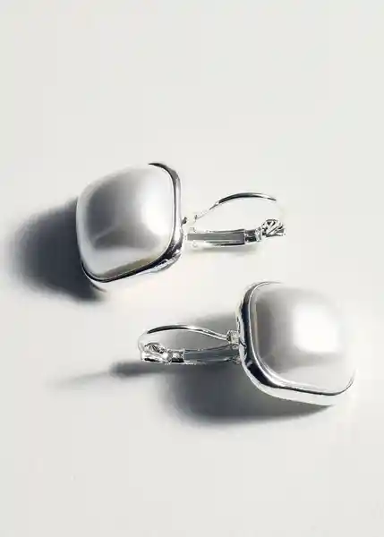 Pendientes Liber Plata Talla 99 Mujer Mango