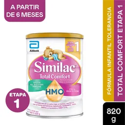 Formula Infantil Similac Total Comfort Etapa 1 Con HMO 820g