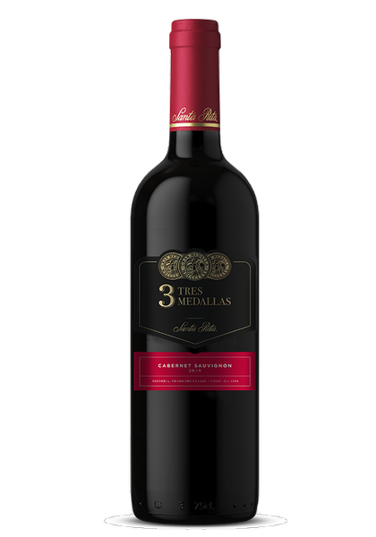 Tres Medallas Vino Tinto Cabernet Sauvignon 750 ml