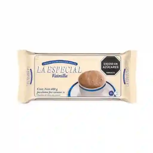 La Especial Chocolate de Mesa Vainilla