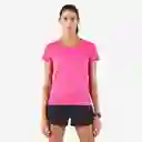 Kalenji Camiseta Running 100 Transpirable Mujer Fucsia Talla L