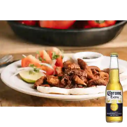 Combo Chinchulines + Cerveza Corona Bot. 355ml