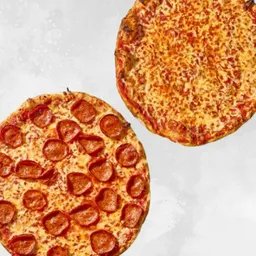Combo pizza queso + pizza pepperoni