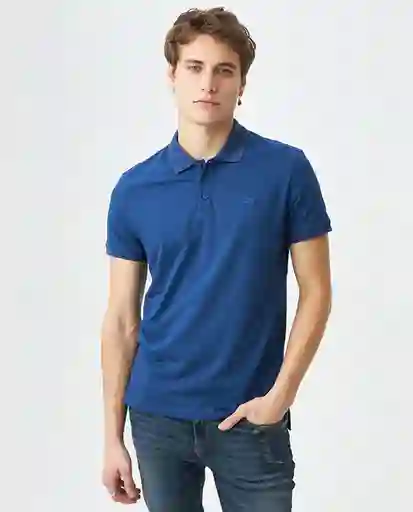 Camiseta Azul Talla M Hombre 800B703 Americanino