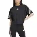 Adidas Camiseta Fi 3s Tee Mujer Negro Talla L IP1571