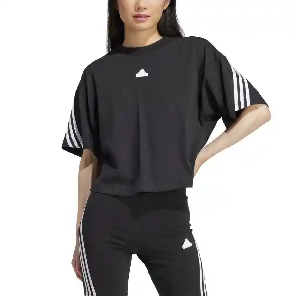 Adidas Camiseta Fi 3s Tee Mujer Negro Talla L IP1571